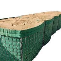 La barrière irréfutable de sable de Hesco a galvanisé la fortification militaire