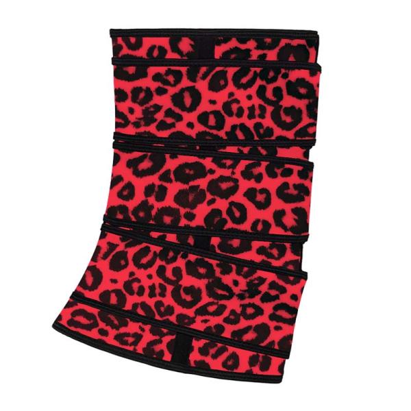 Тренер талии печати леопарда ядра с молнией и поясом для ежедневной пользы