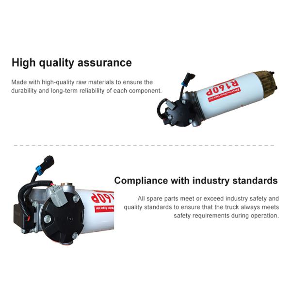 El conjunto del filtro de combustible DZ91189550148 para SHACMAN