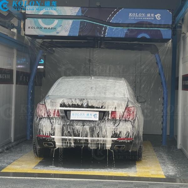 Máquina automática de lavar carros sem pincel KL360-2 15kw Bomba de água 12kw Secador de ar