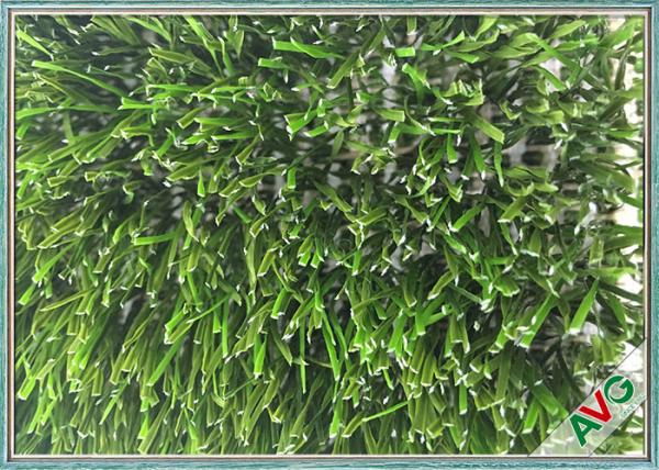 Fine Raw Materials PE Football Artificial Turf With Woven Backing 60 mm Pile Height