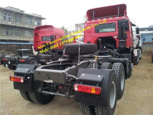 90 vermelhos Ton Euro III 371hp HOWO 6x4 principal - caminhão do motor
