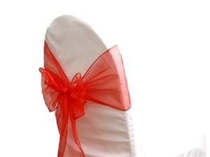 organza wedding sash