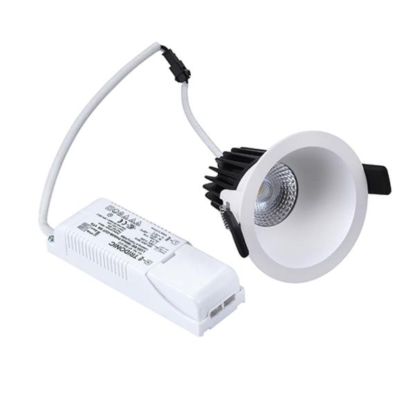Antiglare Indoor LED Luminaires SAA Dimmable Ceiling Spotlights