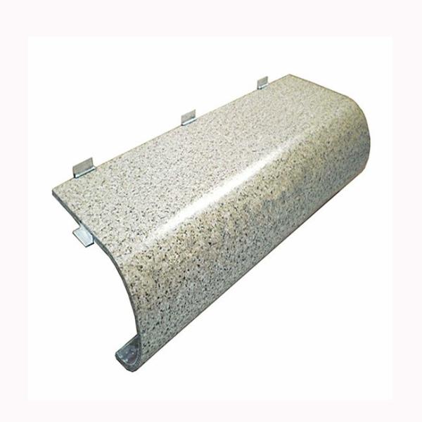 Le revêtement murale PVDF MARBLE GRANITE 3003 H26 H24 COLOR MOTORNÉ COILS D'ALUMINIUM Modèle personnalisé 50 ans de garantie