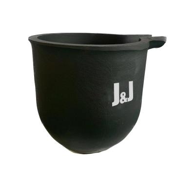Heat Resistant Gold Melting Crucible Graphite Cylindrical Crucible High Durability