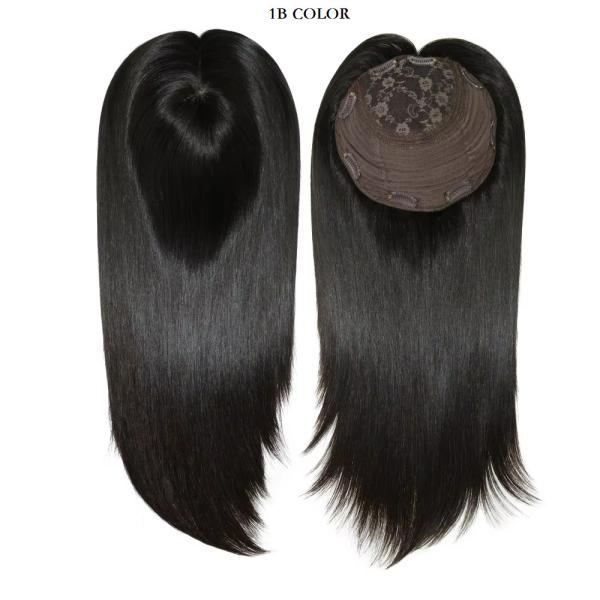 Silk Top Luxury Jewish Hair Wig 100% Mogolian Cuticle Remy Hair Premium Virgin Raw Human Hair Topper for Women