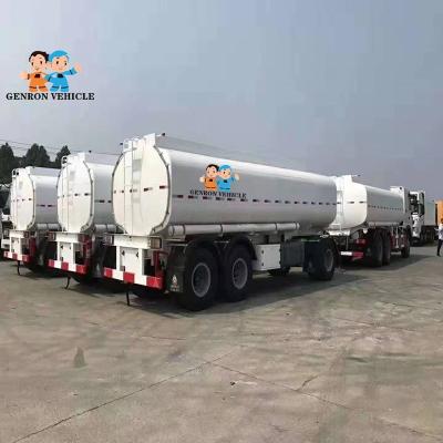 Reboque líquido de 40 toneladas inflamável do petroleiro da válvula inferior da emergência
