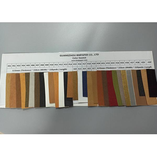 рулонов ткани бумаги 0.3mm материал сумок 0.55mm Recyclable красных Kraft Washable