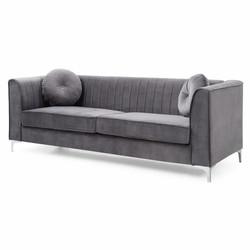 Velvet Breathable Home Furniture Sofas 140x73x79CM For Living Room