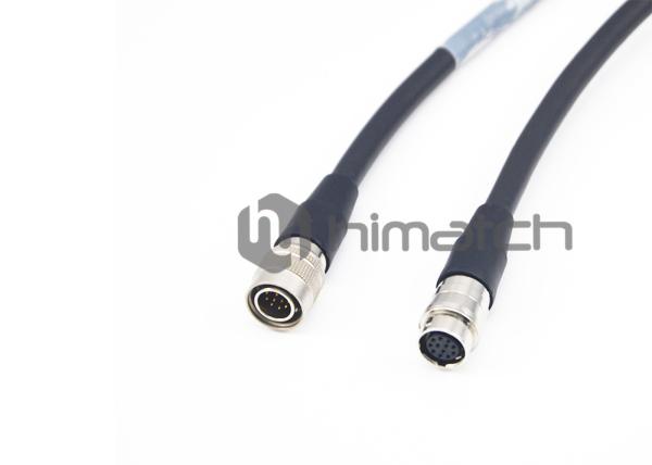 5 Meters Analog Camera Cable Hirose 12 Pin Male To Female I/O Cable For CCD Camera