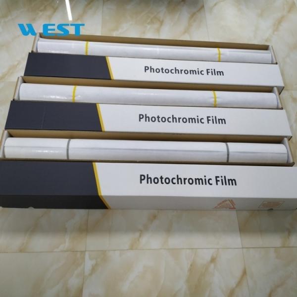 Película de ventana fotocromática de pulverización por magnetrón para automóviles y edificios VLT autoajustable intercambiable