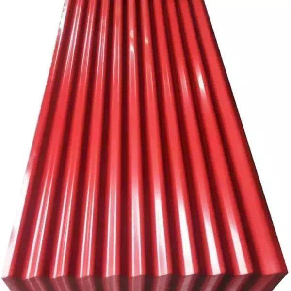 Angled Shape Color Coated Steel Roof Sheet