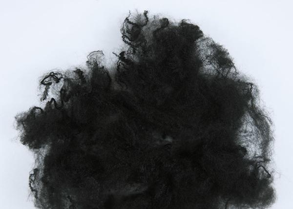High Tenacity Virgin Pp Fiber For Needle Punched Non - Woven In Black