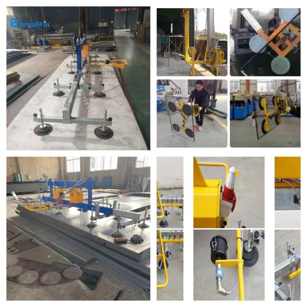 Удаленный электрический вращая Lifter 600kg 1000kg вакуума стекла листа CE машины крана подъема