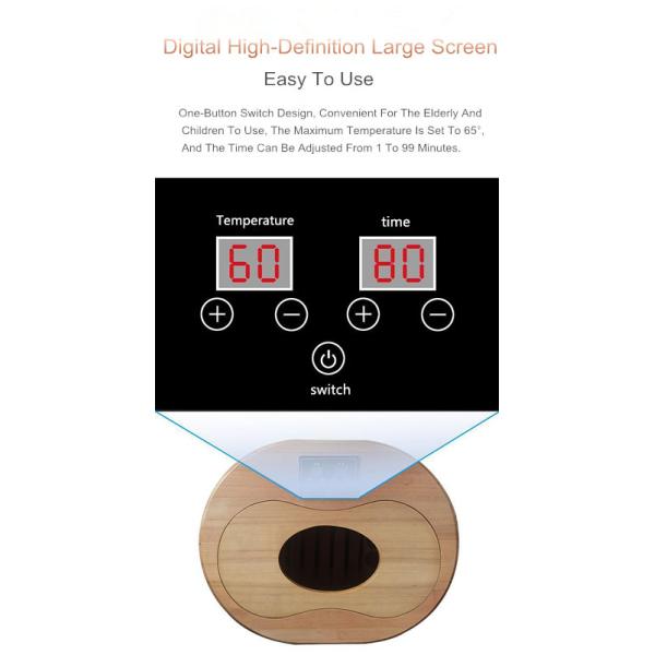 Modern Wholesale Cheap Electric Far Infrared Portable Bath Heater Health Sauna Foot Bath Sitz Dry Sauna Foot Massager Foot Spa