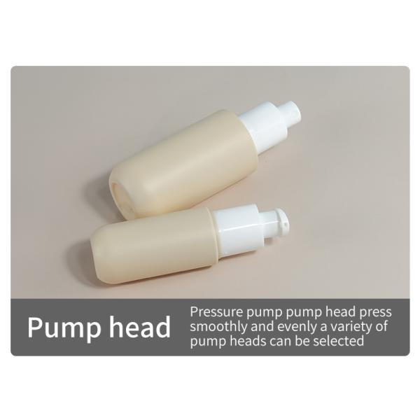 PETG Contenedores de cremas cosméticas Tipo de sellado Botellas para el cuidado de la piel Embalaje