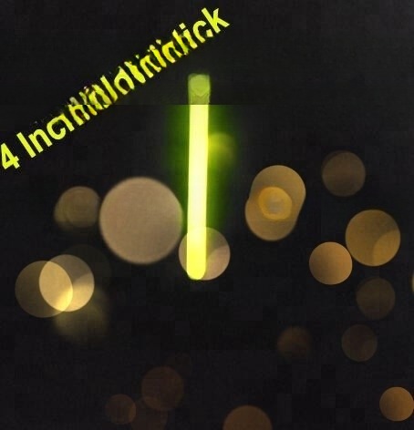 PE/plastic Halloween Party Favor 4 Inch Chemical Glow Stick for Festival Decoration