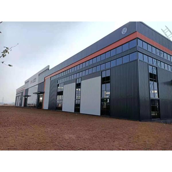 Light Structural Steel Prefabricated Steel Commercial Buildings Large Supermarket Shop
