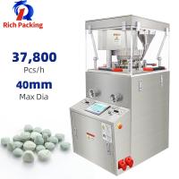 Máquina de Prensa de Comprimidos em Pó Laboratório Rotativa Farmacêutica