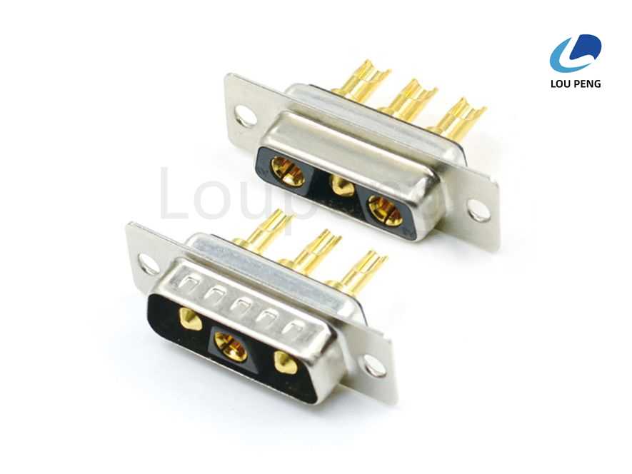 Metal Shell D SUB Connector RoHS Certified Enables Analog And Digital Data Transmission Suitable For Video Interfaces