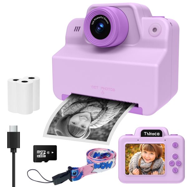 kc6 kids camera purple