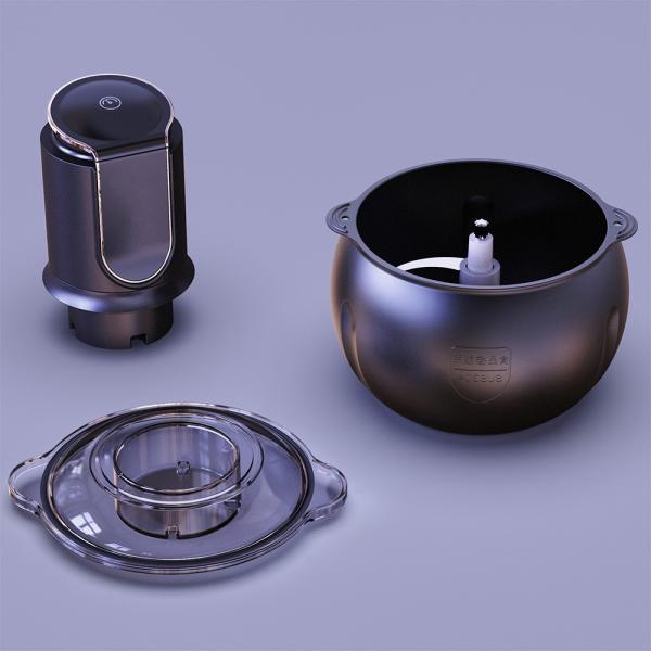 Potente 500w Motor Elétrico Processador de Alimentos Stainless Steel Bowl