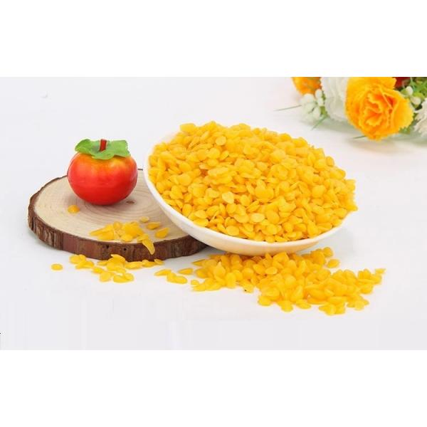 100% Pure Natural Yellow Beeswax Pellets Food Level Microcrystalline Wax