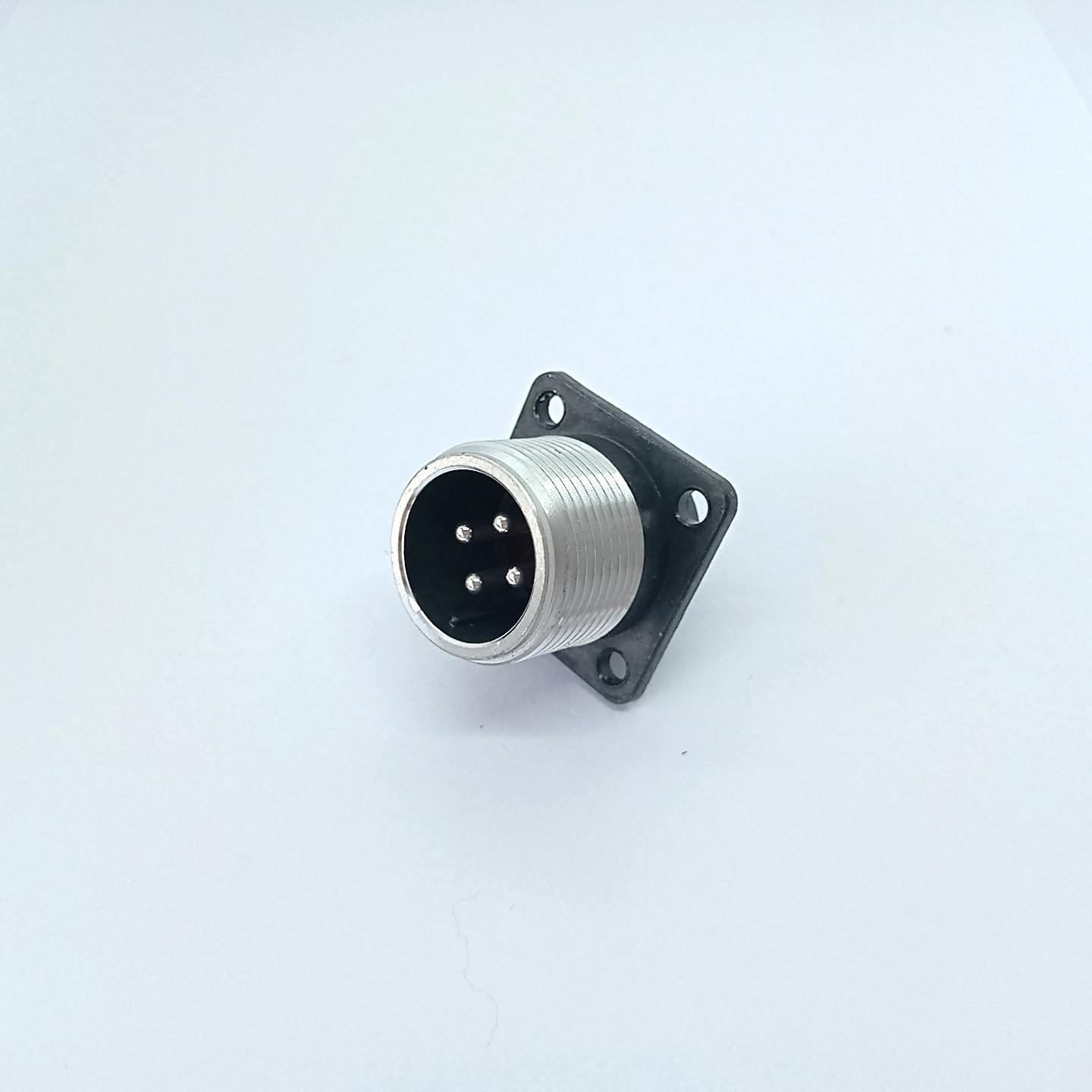 P48K20Q 20 Pin Female Cable Aviation Plug P48 Series Thread Coupling Type