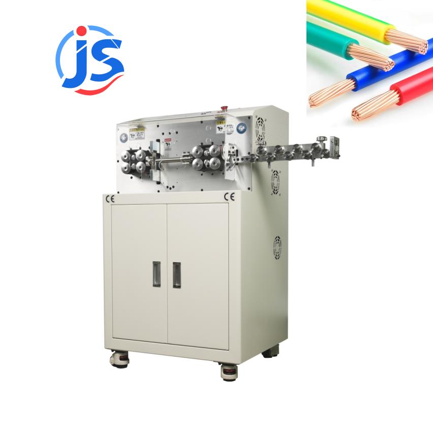 High Speed Servo Cable Cutting Machine 7 Inch Touch Screen Automatic Cut And Strip Machine 3000W