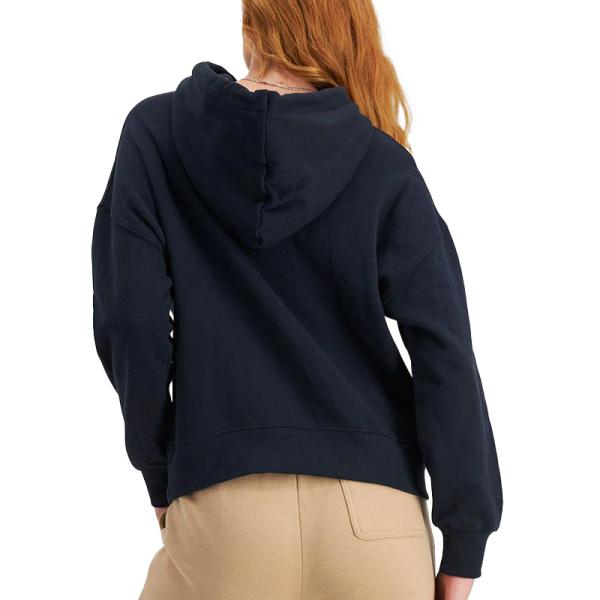 Custom Logo High Quality Soft 100% Cotton Sport Women's Sweatshirt Hoodies Pullover