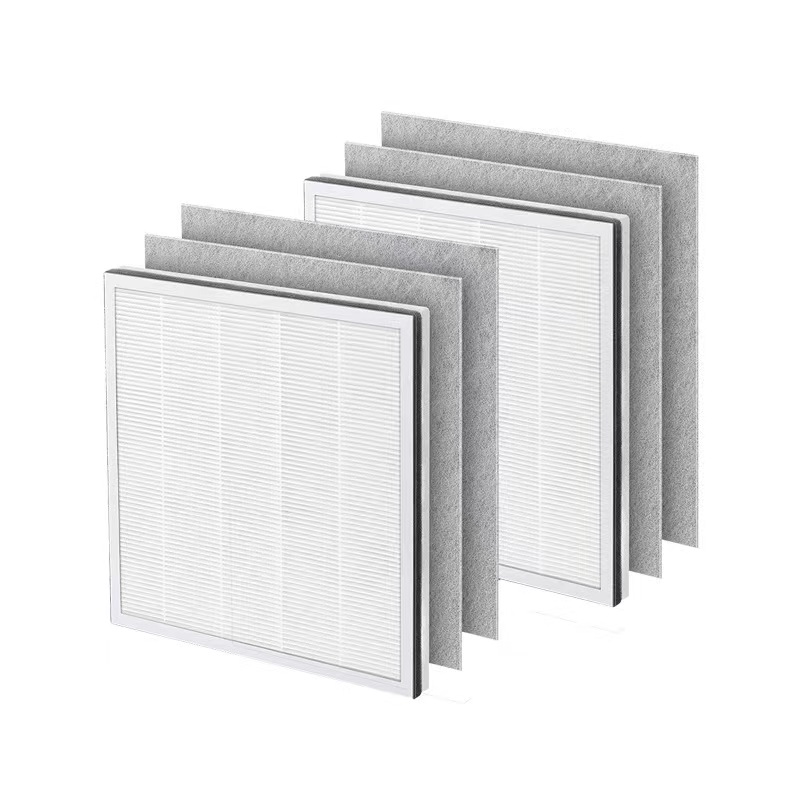 High-Efficiency HEPA Air Purifier Filter with Activated Carbon for Odor Elimination and Customizable Sizes