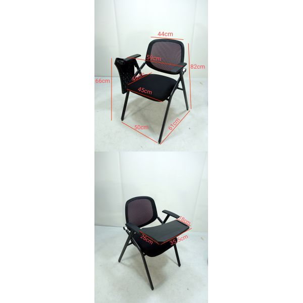 Meeting Room Training Office Chairs Stackable Folding Type
