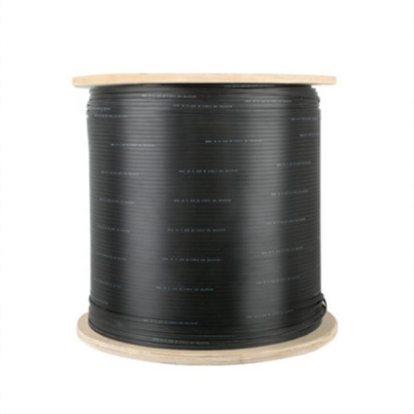 Steel Tube 2 Core Drop Cable , Drop Core Fiber Optic Light Weight