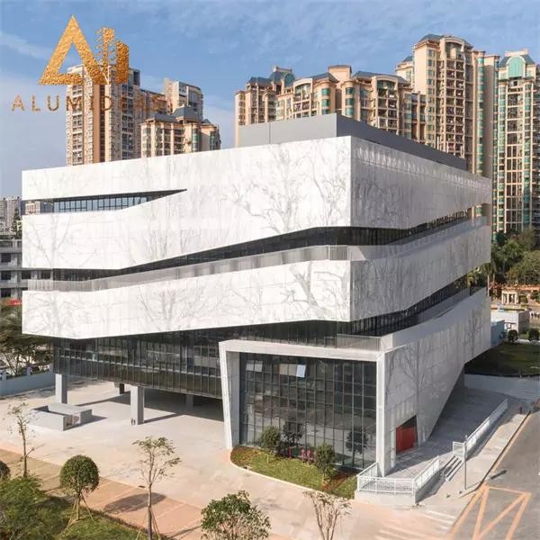 Aluminium facade design