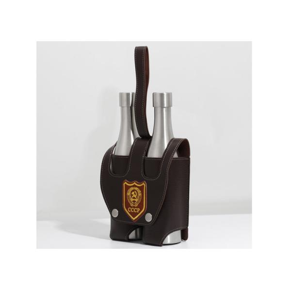 Durable Kitchen Household Items 500 700 Ml Stainless Steel Wine Bottle Set Single Layer