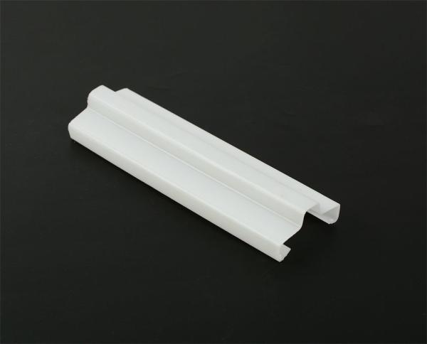 PC Pipe UV Protected Plastic Trim Strip Profiles Customized