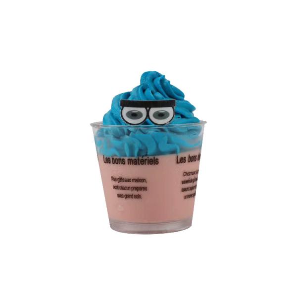 Pre Cut Cookie Monster Eyes Wafer Paper Cake Decorations White Black