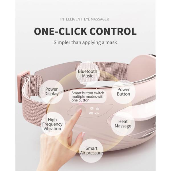 Massager глаза с машиной массажа глаза жары опционной Музык-ориентированной на заказчика для глаз усталости Сброс-сухих & лучшего сна