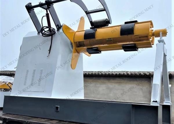 máquina de aço de Uncoiler Decoiler quatro dos braços hidráulicos de 10T para bobinas do metal