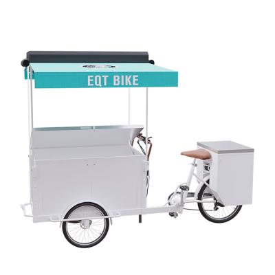 A bicicleta elétrica da carga do triciclo personalizou a operação conveniente do tipo para uma pessoa