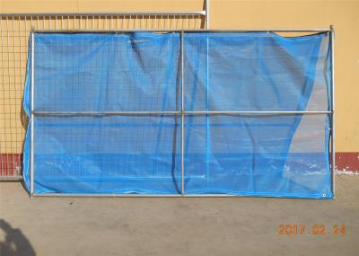 Custom PVC Coated Carbon Steel Wire Temporary Chain Link Fence