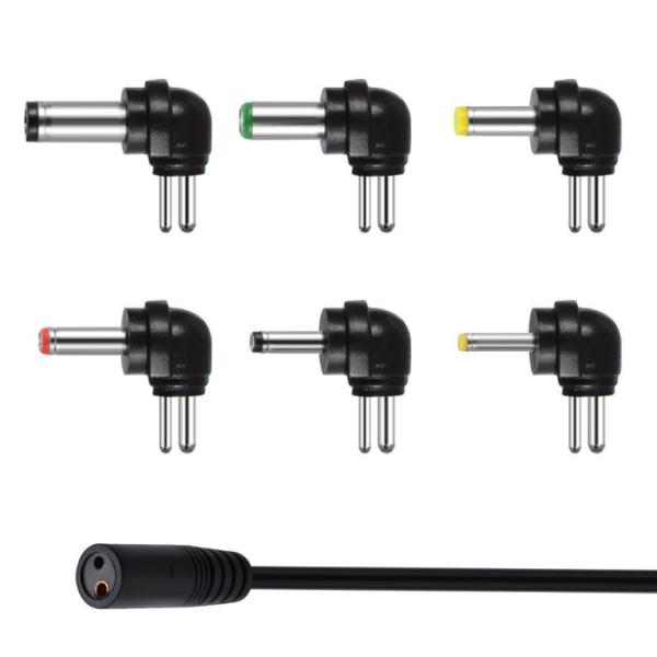 3-12V DC Output Adjustable 12W/30W Universal Power Supply Adapter with Multiple Connectors