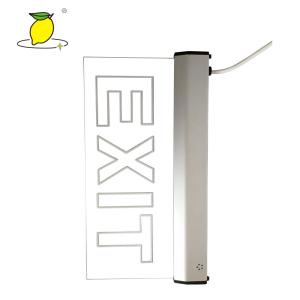 a luz rechargable conduzida do emergancy conduziu a luz de emergência do sinal