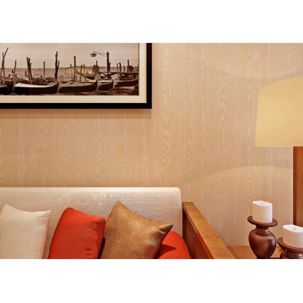 Деревянные обои спальни заволакиваний стены влияния природы 3Д зерна современные