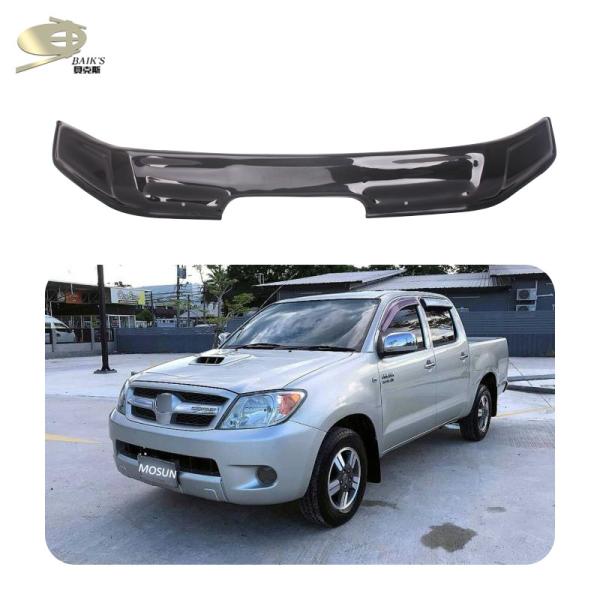 Clear Car Bonnet Guards For Toyota Hilux VIGO 2004-2010 Auto Bug Bonnet Deflector