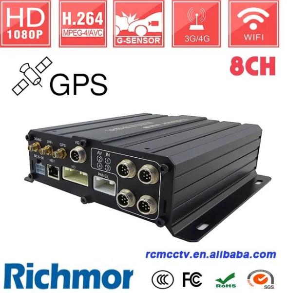 2TB 256GB Storage Passenger Counting Solution 8CH HD M DVR