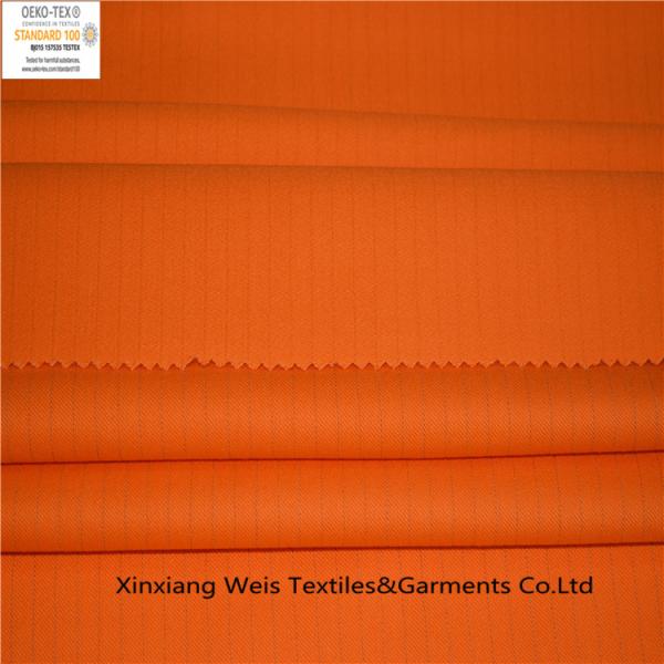 20s*10s OEM Cotton 280gsm Anti Static Fabric For Protective Clothes