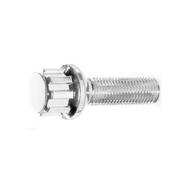 Radius Wheel Lug Bolts 17 / 19 Mm , Ball Seat Lug Bolts High Tensile Graded Steel