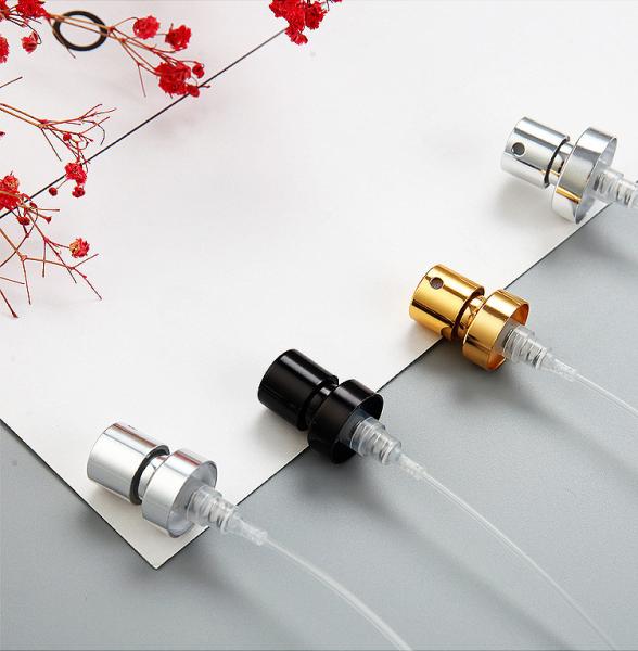 18mm 20mm Atomiser Spray Aluminum Crimp Pump Gold Silver Black